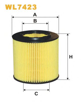 WIX FILTERS wl7423 -  Фильтр масляный двигателя